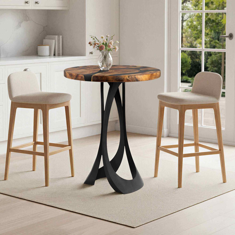 Base de table d'appoint en métal Manta