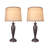 Ensemble de lampe de table 27" Trombly