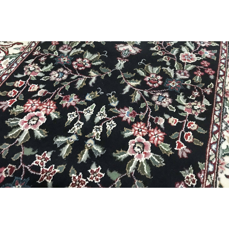 Wool Oriental Area Rug, Runner 2'6" x 14'