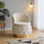 360 Degree Swivel Cuddle Barrel Accent Storage Chairs