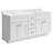Brookings 60 Inch Bathroom Vanity, Shaker, Solid Wood, Fully Assembled, Sherwin Williams – Design House, 214999-98904161