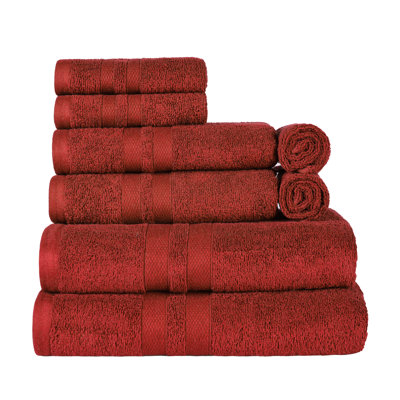 8-Piece Quick-Drying Cotton Towel Set