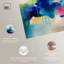 «Prismatic Weeps Color Duo», reproduction d'art sur toile par Art Remedy-715784845-715784838