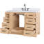 Freitas 48'' Solid Wood Single Bathroom Vanity-457616132-463623748-463623749