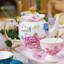 DNGJU 30.7oz. Floral Teapot Set