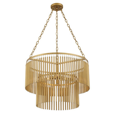 Harmony 4 - Light Metal Dimmable Tiered Chandelier