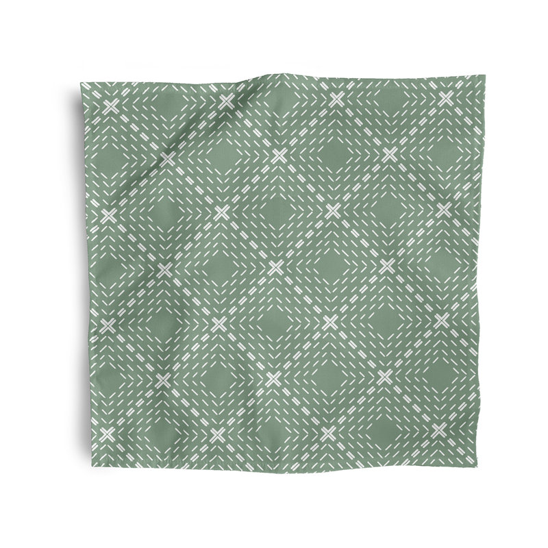 Laronda Dots and Dashes Napkins, Green