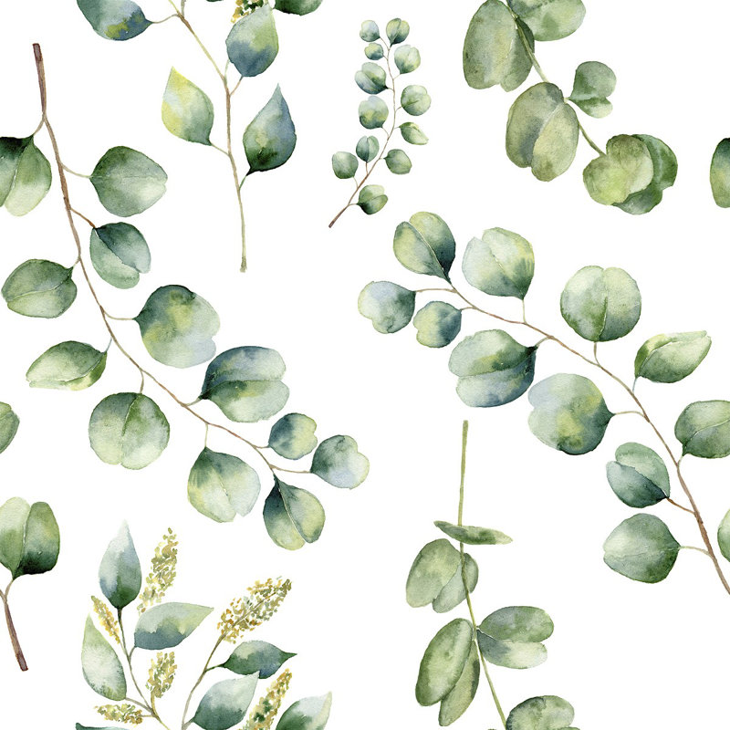 Rouleau de papier peint L 18,75 pi x l 25 po Tree Leaves