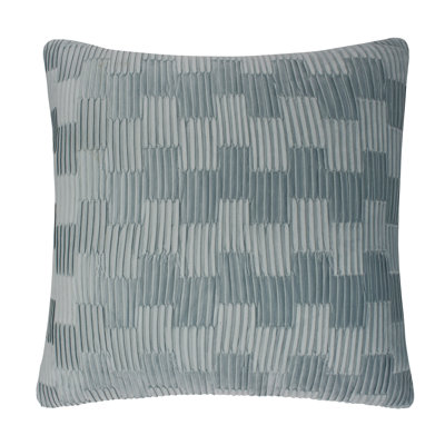 Treble Robin's Egg Luxury Square Pillow Cover
