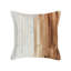 Meru Striped Hair On Hide Throw Pillow