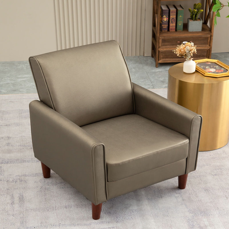 Ruthee 25,25 de large, 100% lin gris or gris