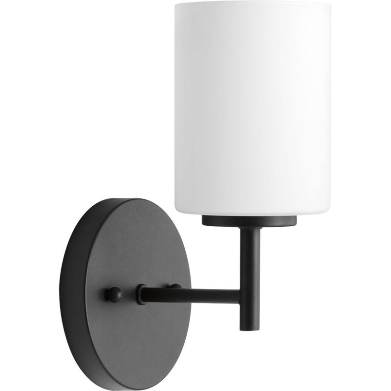 Steelville Dimmable Vanity Light, Black