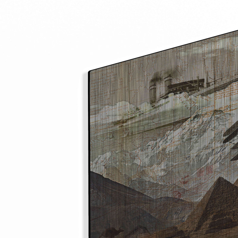 «World Travel» par GraphINC, H 24 po x l 36 po