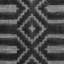 Koopman Geometric Viscose Hand Woven Area Rug-2003696769