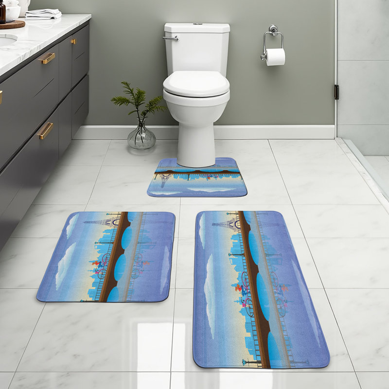  Ensemble de tapis de salle à manger Paris 3 pièces Paris