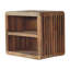 Keokuk 45cm W Solid Wood Bedside Table
