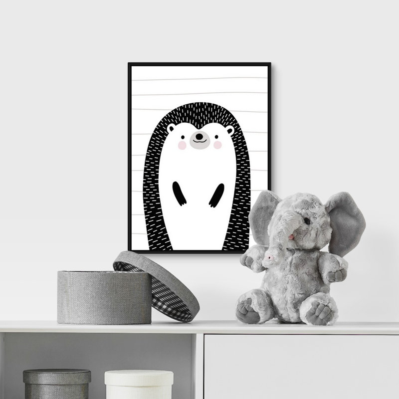 Shepardson Animals, Black Floating Frame, 16" H x 12" W x 1.75" D