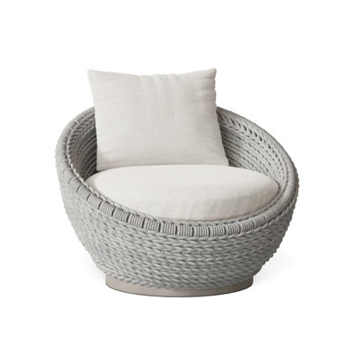 Savaii Outdoor Swivel Papasan Chair
