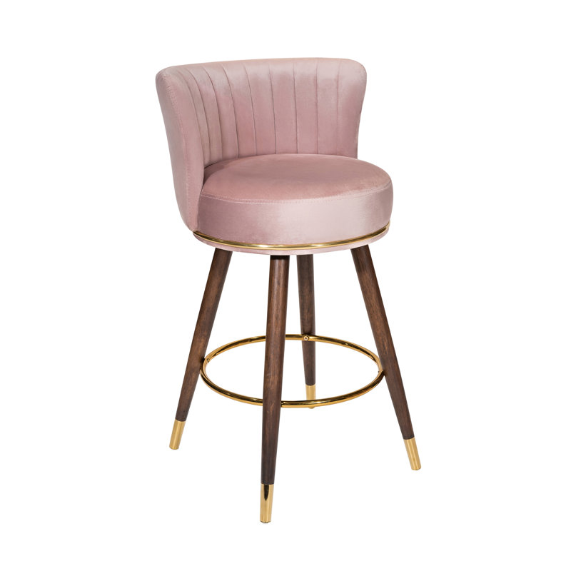 Tabourets de bar Pedra, Rose
