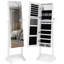 Jewellery Cabinet with Mirror Jewelry Armoire-93548330