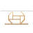 70.9" Extra Long Console Table, Modern Gold Sofa Table Behind Couch With 4-Tier Storage, Faux Marble White Entryway Accent Table For Living Room, Hallway, Entrance