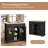 Kitchen Island, Rolling Kitchen Island Cart On Wheels With Widen Drop Leaf Top-265886351