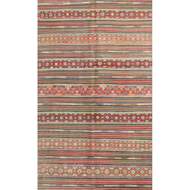 Tapis brun Southwestern, Rectangle 8 pi x 10 pi