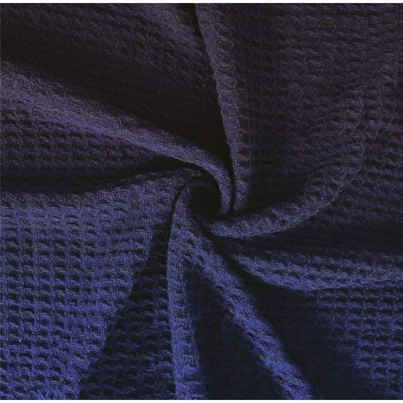 Couverture en coton, Simple, 3, Marine