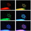 Éclairage de pair, lumières de scène à DEL vers le haut, boîte de 36 lumières à DEL RVB avec lumières télécommandées