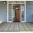 Broddrick Striped Blue Mist Ivory Flatweave Indoor Outdoor Performance Area Rug-29473020