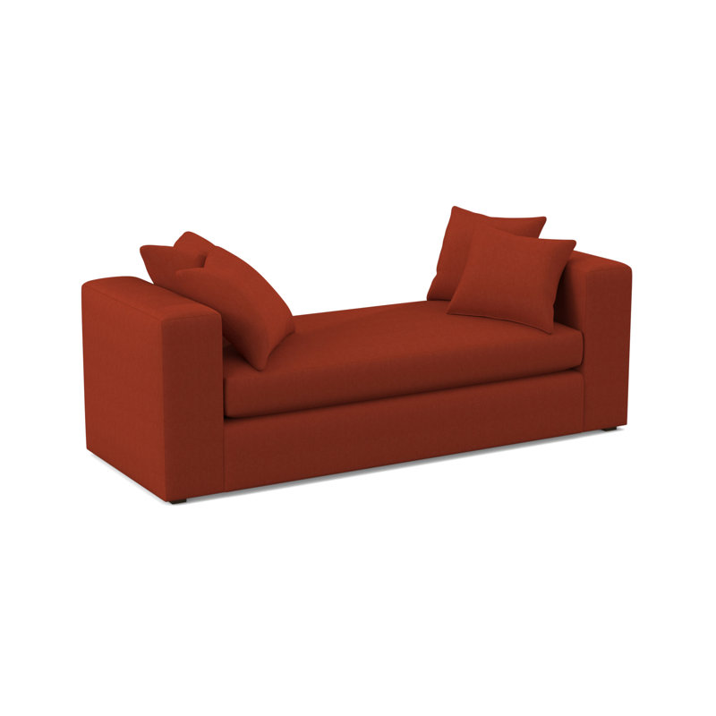 Retreat Upholstered Daybed, Margaret Tangelo Polyester Blend