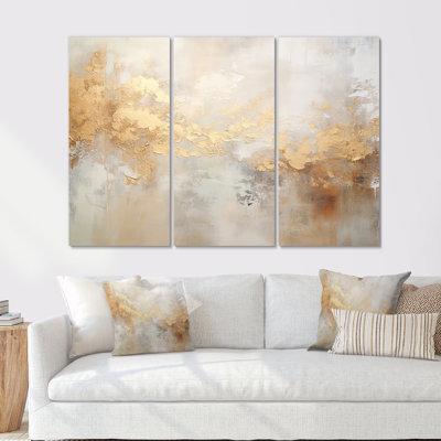Elegant Sky Whispers V - ensemble d'art sur toile Sky