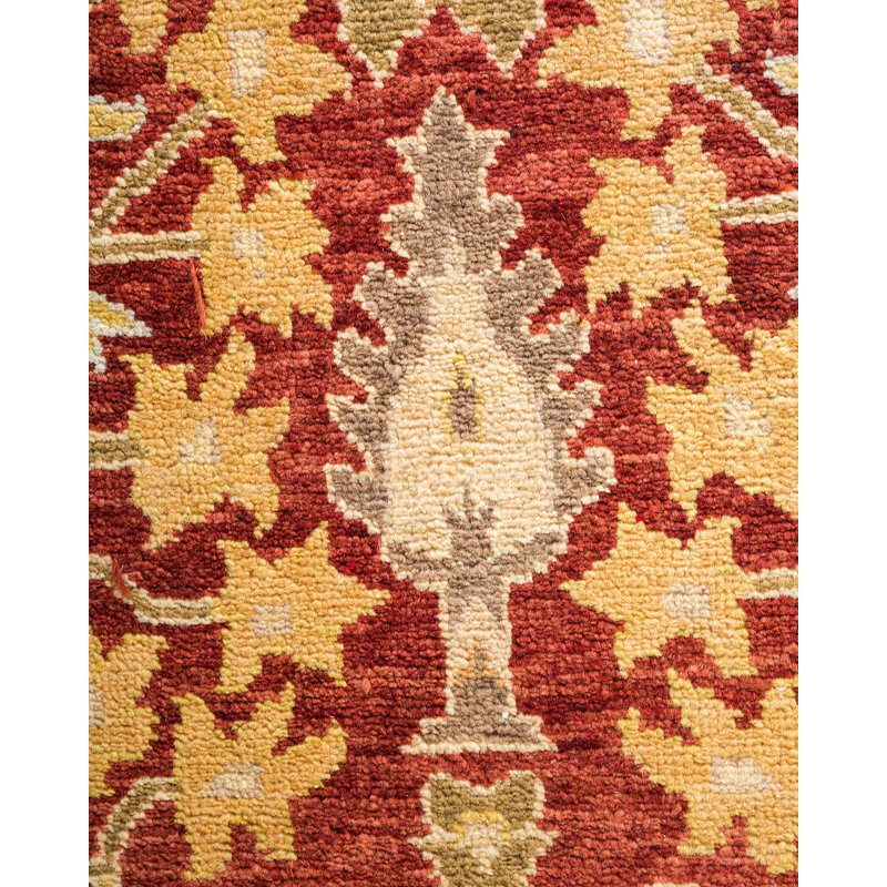 Rhayna One-of-a-Kind 6' 0" X 9' 0" Hand Knotted Area Rug