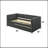 Gray Fabric Daybed W/Trundle-1088058922