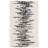 Metro Hand Tufted Wool/Cotton Abstract Rug in Ivory/Black-2063614491