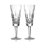 Waterford Lismore Flute 7.5floz, Set of 2