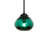 8" Wide Green Orb Mini Pendant