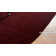 Addyson Polyester Chenille Braided Area Rug in Burgundy