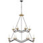 Barry Goralnick Choros Two-Tier Chandelier