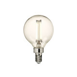Visual Comfort & Co. LED G16.5 shape 4W E12 Candelabra base Clear Edison Style light bulb