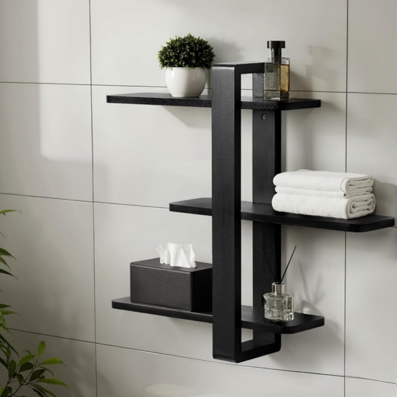 Solid Wood Floating Shelf