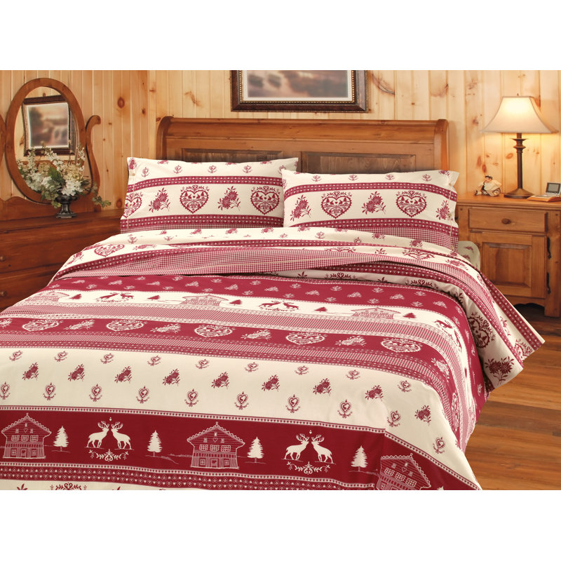 Tirolo Denita Duvet Cover Set, Single - 1 Pillowcase (80 x 80 cm)