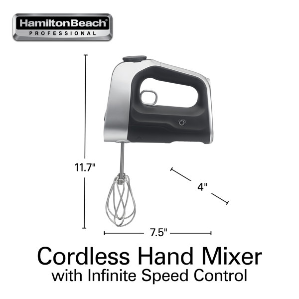 Hamilton Beach Professional 5-Speed Electric Hand Mixer, High