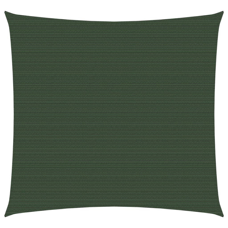 Pesotum 3.6m x 3.6m Square Shade Sail, Dark Green