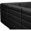 Canapé modulaire en velours réversible de 126 po de largeur Enso-169868329