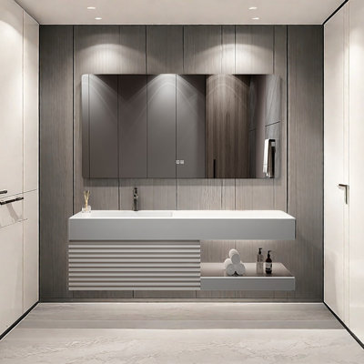 American-style simple modern bathroom cabinet