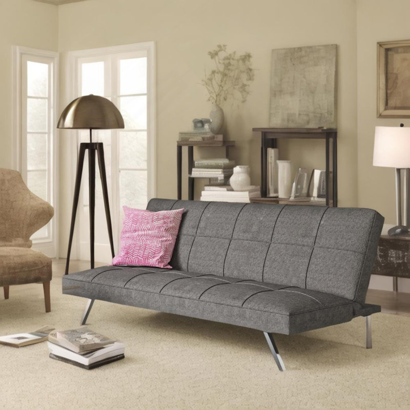 METAL FRAME, STAINLESS LEG, FUTON, SOFA BED