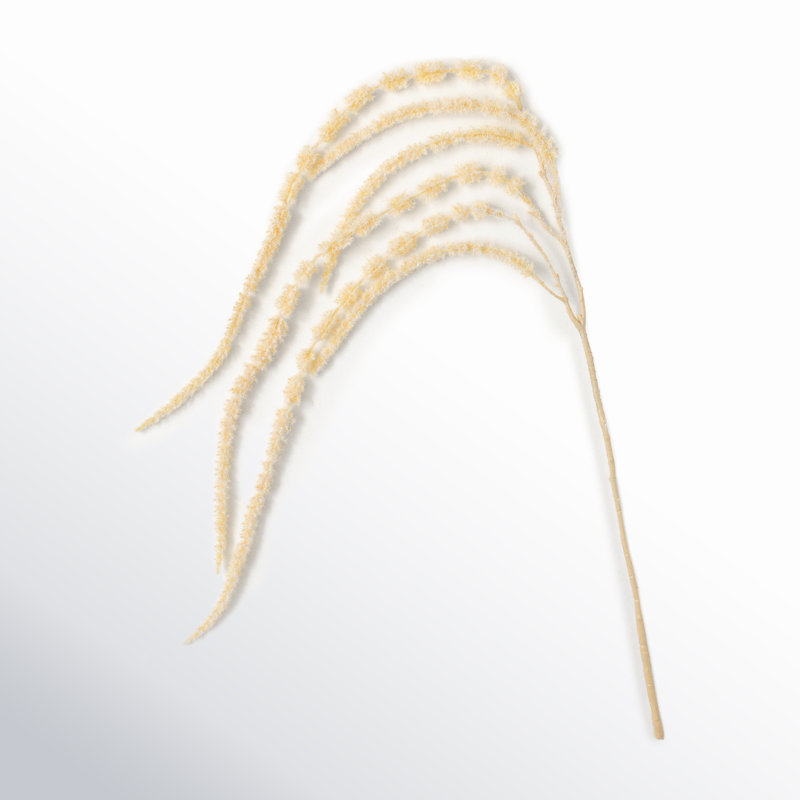 47" Buff Draping Amaranthus, Cream