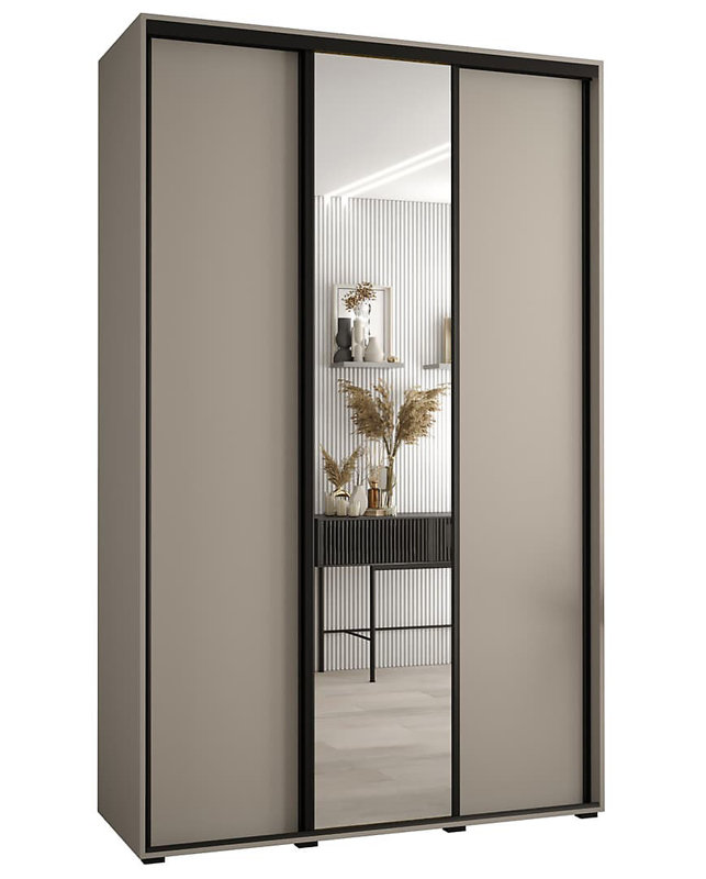 Dakota 2 Door Manufactured Wood Wardrobe