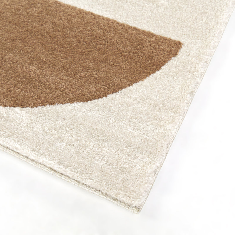 Tapis crème Newsam, Rectangle 5 pi 3 po x 7 pi